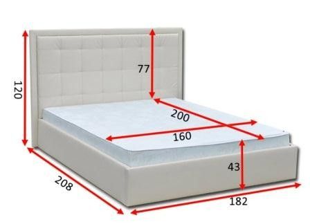 Мягкие кровати Кровать Сакура-Вика
