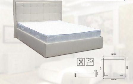 Мягкие кровати Кровать Сакура-Вика