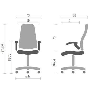 Компьютерные кресла Кресло Либерти-А-Класс