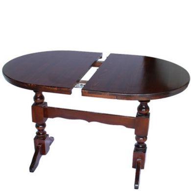 Обеденные столы Стол Раскладной (вставка 40 см) овал-ЭкоМебель