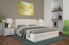 Деревянные кровати Деревянная кровать Рената Д с подъемным механизмом-Arbor Drev