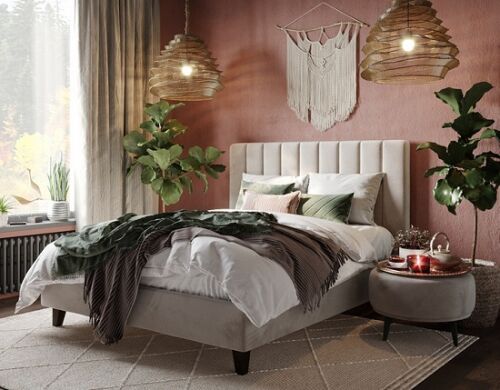 Мягкие кровати Кровать Эльба-ArtWood