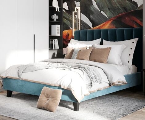Мягкие кровати Кровать Эльба-ArtWood