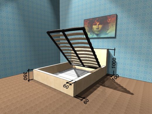 Мягкие кровати Кровать Нелли-Corners