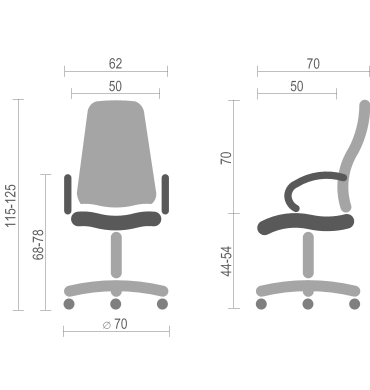 Компьютерные кресла Кресло Мурано-А-Класс