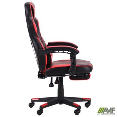 Офисные кресла Кресло VR Racer Dexter Webster черный/красный-AMF
