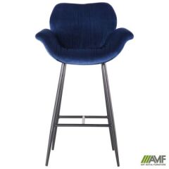 Барные стулья Стул барный Alphabet N black/royal blue(Альфабет Н)-AMF