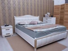 Деревянные кровати Кровать Прованс мягкая спинка-ЭкоМебель