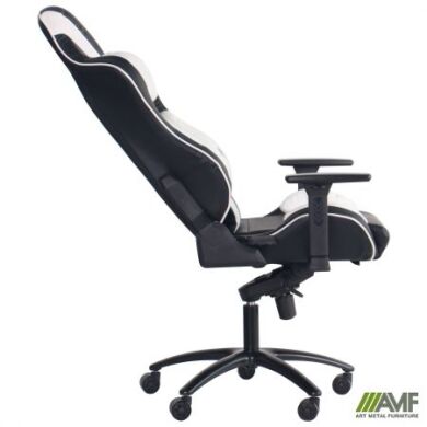 Офисные кресла Кресло VR Racer Expert Idol черный/белый-AMF