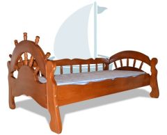 Одноярусные кровати Кровать Шхуна-ЭкоМебель