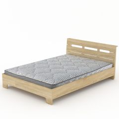 Деревянные кровати Кровать Стиль-140-Компанит