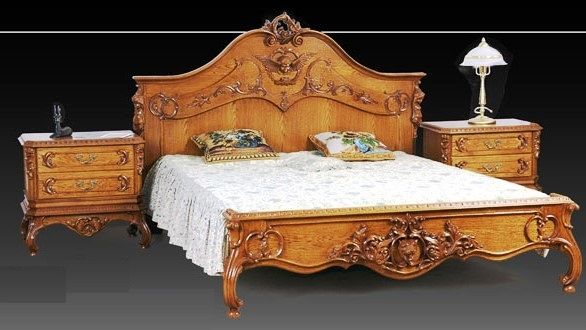 Деревянные кровати Кровать Королева-ЭкоМебель