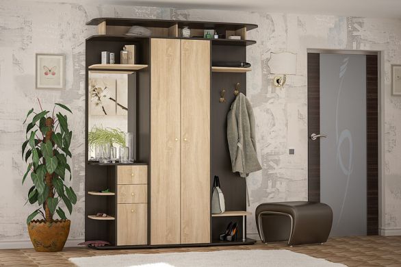 ГОТОВЫЕ ПРИХОЖИЕ Прихожая Блюз&nbsp;-МебельСервис