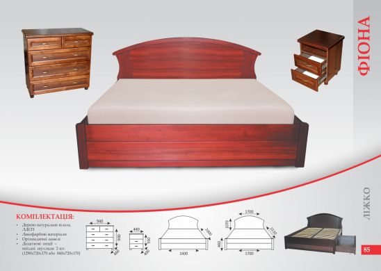 Деревянные кровати Кровать Фиона-МКС