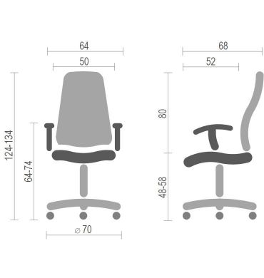 Компьютерные кресла Кресло Фоллет-А-Класс