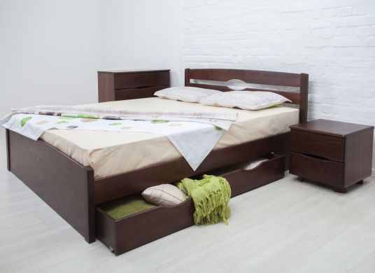 Деревянные кровати Кровать Лика Люкс-ЭкоМебель
