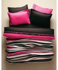 Наборы постельного белья Постельное белье с пледом Thin розовое-KARACA HOME