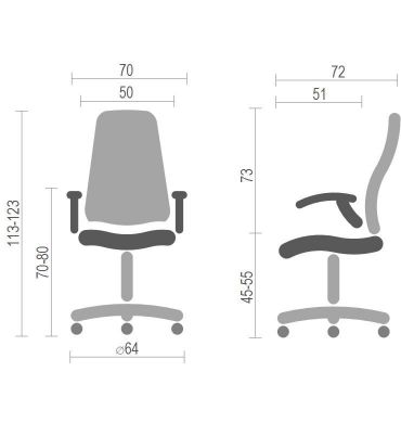 Компьютерные кресла Кресло Орсон-А-Класс